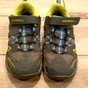 Toddler size 12 Merrill hiking shoes